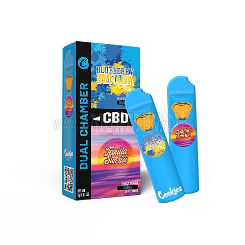 Vape Cookies Dvojitá komora CBD + THC | 2000MG