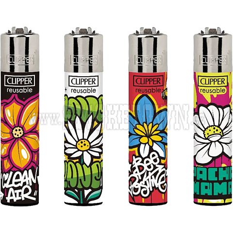 Zapalovač Clipper Spring Graffiti