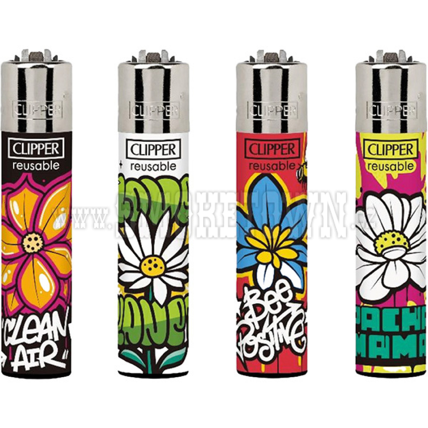 Zapalovač Clipper Spring Graffiti