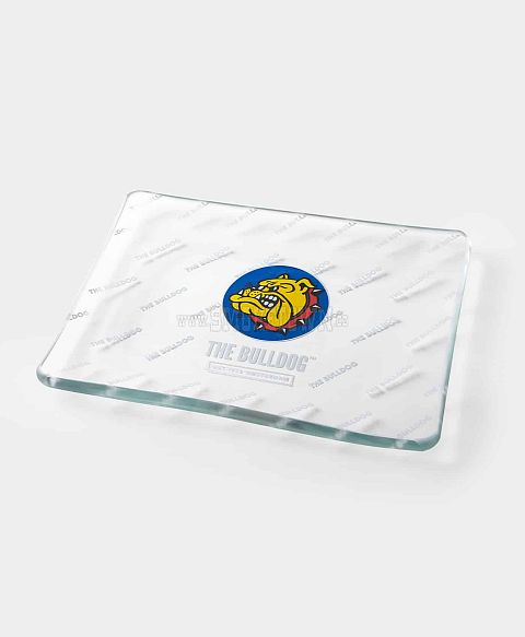 Bulldog Glass Tray 120x160mm
