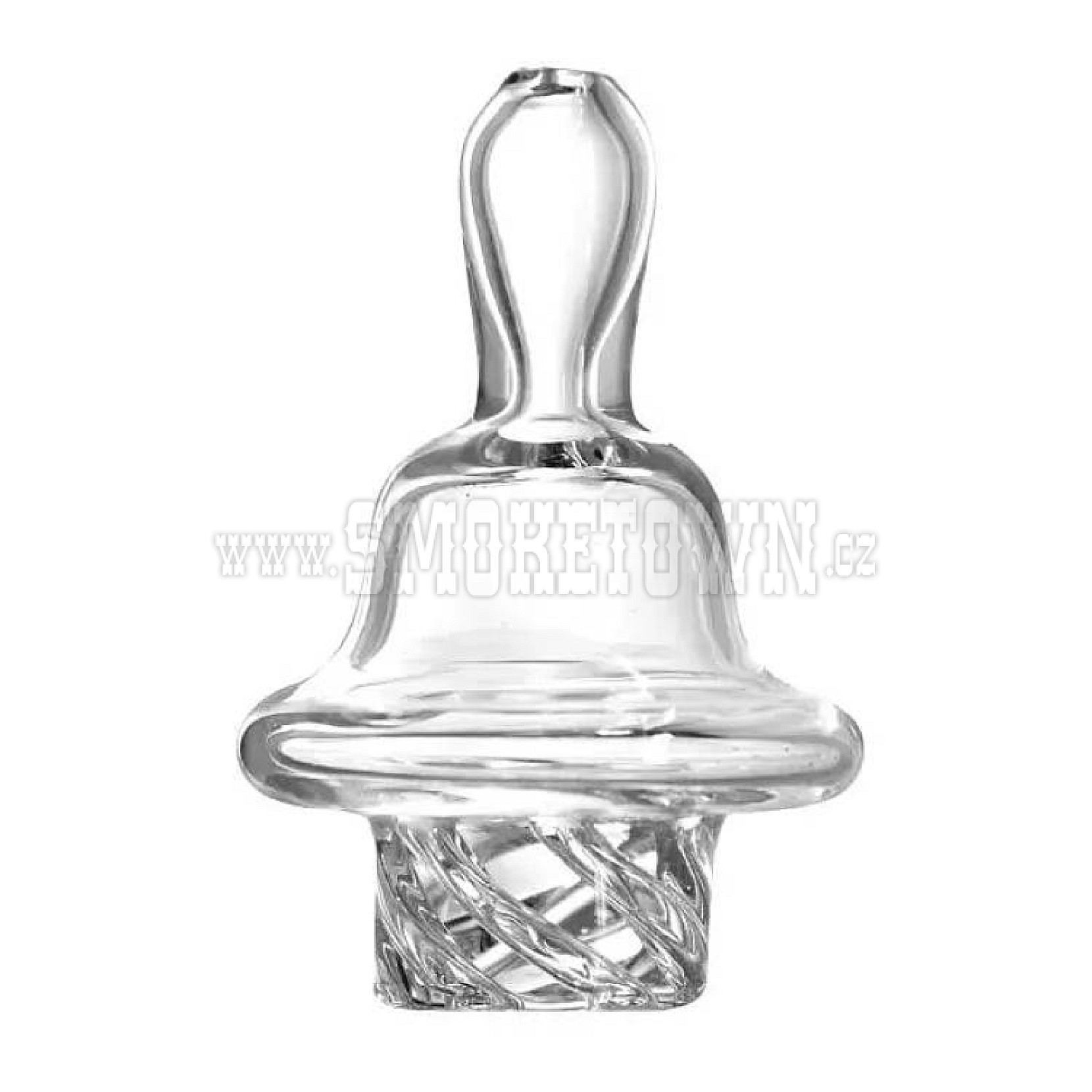 HNBG Carb Cap BELLA 34mm glass cyclone cap.
