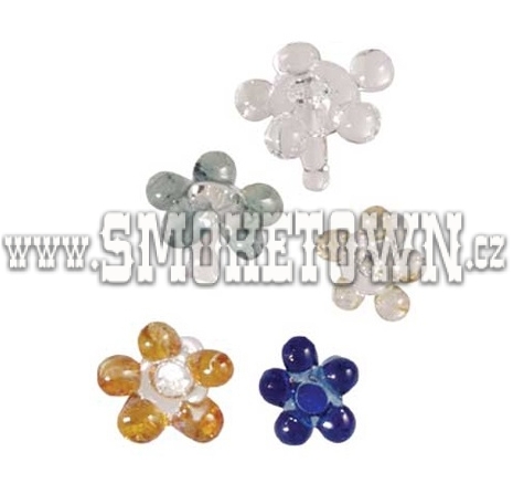 Glass Screens Flower 5-7mm