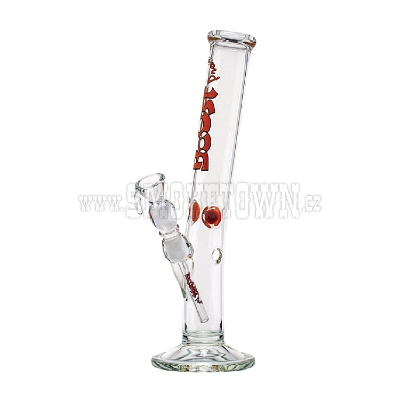 Boost Pro Cane Orange ICE Glass Bong Straight 32cm
