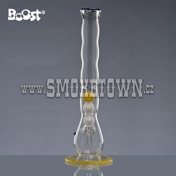Boost Special Corrugated Glass Bong Straight 42cm