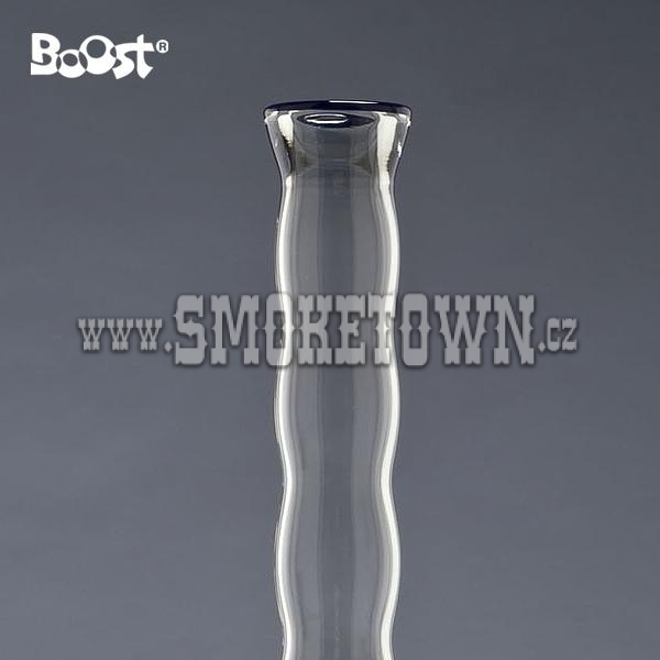 Boost Special Corrugated Glass Bong Straight 42cm