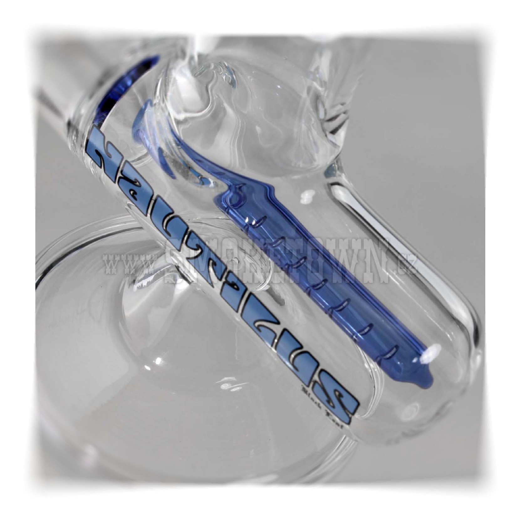 Black Leaf Nautilus Icebong Inline Percolator 32cm