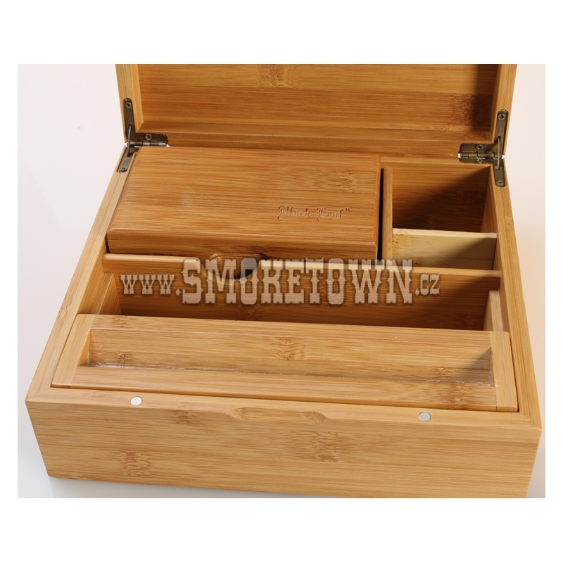 Black Leaf Bamboo Stoner Box