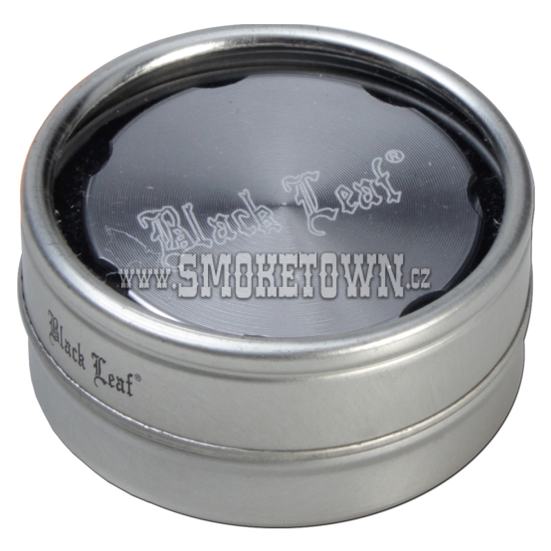 Al. Grinder 2part Black Leaf grey