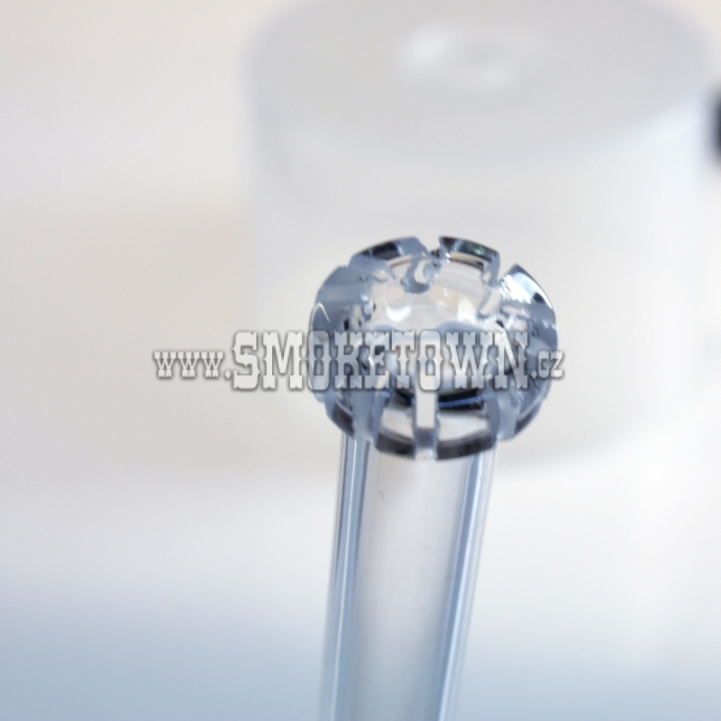 Black Leaf Shower-Head Slit Diffuser SG18 15cm