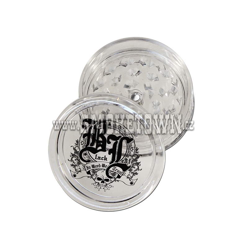 Acryl Grinder Black Leaf