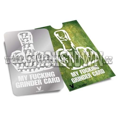 Drtička kreditka - My F*cking grinder card