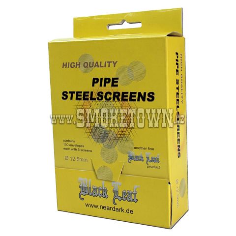 Black Leaf Steel Screens 5ks 12,5mm