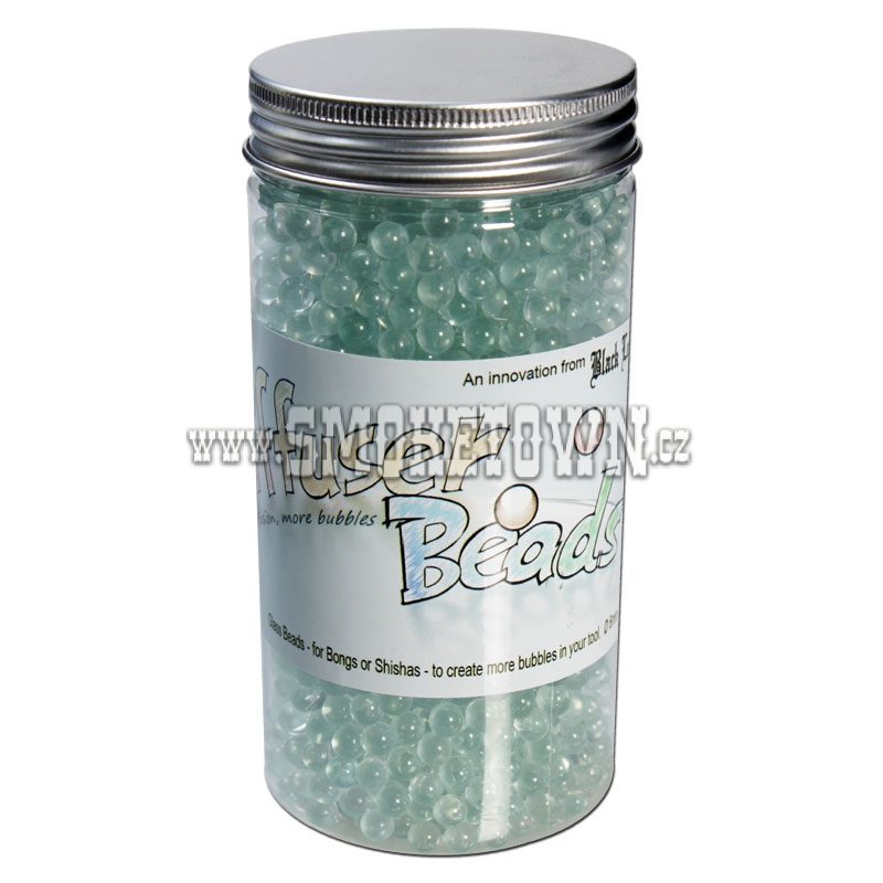 Black Leaf Glass Pearls 570g