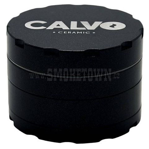 Calvo Ceramic Grinder Matte Charcoal – 63 mm