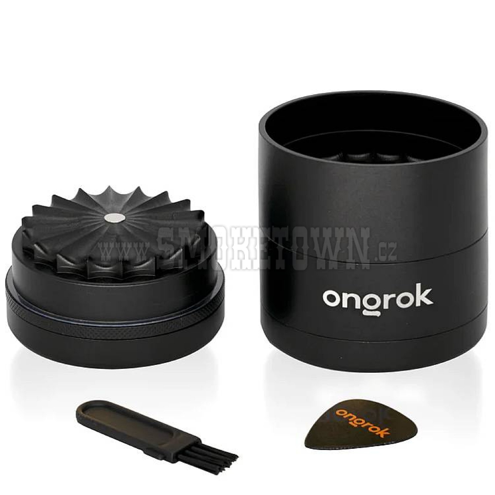 Toothless grinder 5 part + storage ONGROK - malá