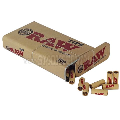 RAW Prerolled Tips Tin (100ks)