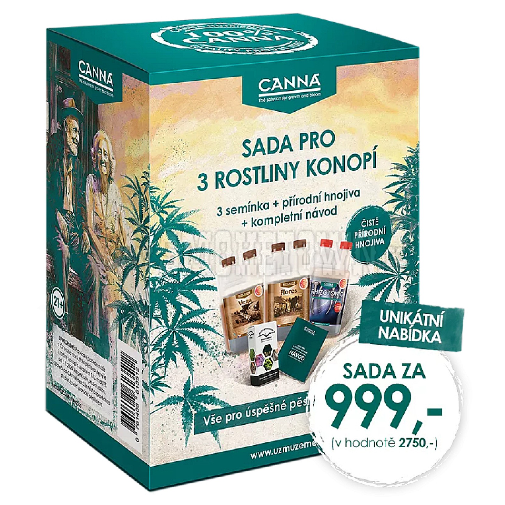 CANNA 3 Kytky set