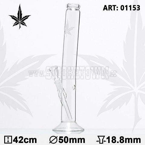 Leaf Hangover Glass Bong 42cm