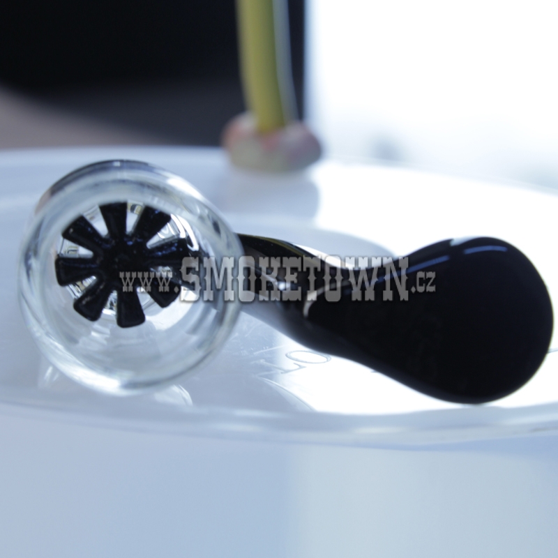 Premium Blaze Glass Bong Bowl Screen Black SG14