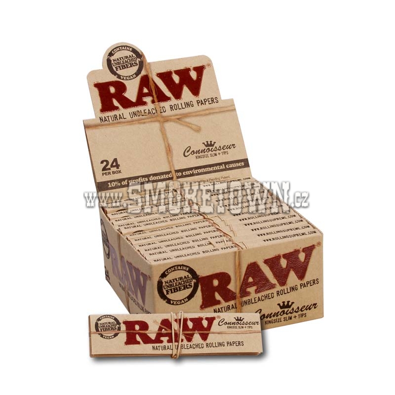 RAW Classic Connoisseur KS Slim + Filtry