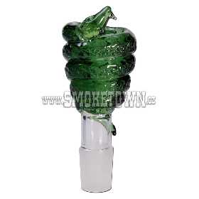 Glassbowl Viper coloured Green SG18