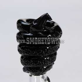 Glass Bowl Viper Coloured Black SG18 2