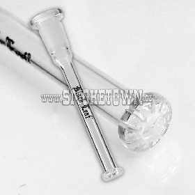 Black Leaf Bong Shower-Head Slit Diffusor SG18xSG14 14cm