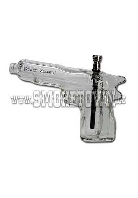 Peace Keeper Gun Glass Bong 23cm