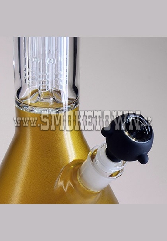 Blaze Glass Icebong Percolator 2x8-Arm Gold 50cm 2
