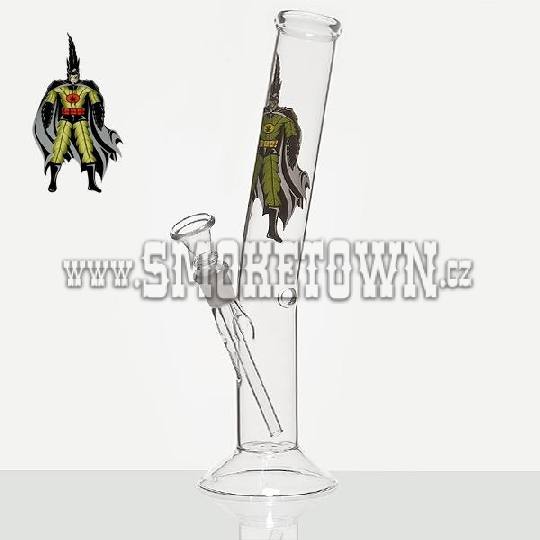 CannaHeroes Cannaman Glass Bong Curvet 30cm