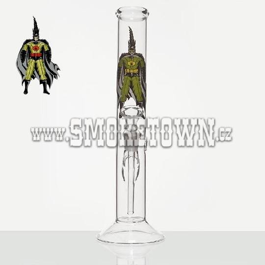 CannaHeroes Cannaman Glass Bong Curvet 30cm 2