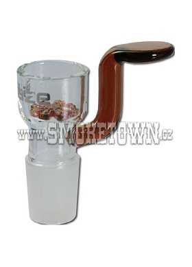 Premium Blaze Glass Bong Bowl Screen Umber SG18
