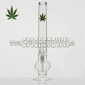Green Leaf ICE Glass Bong Flask 45cm 2