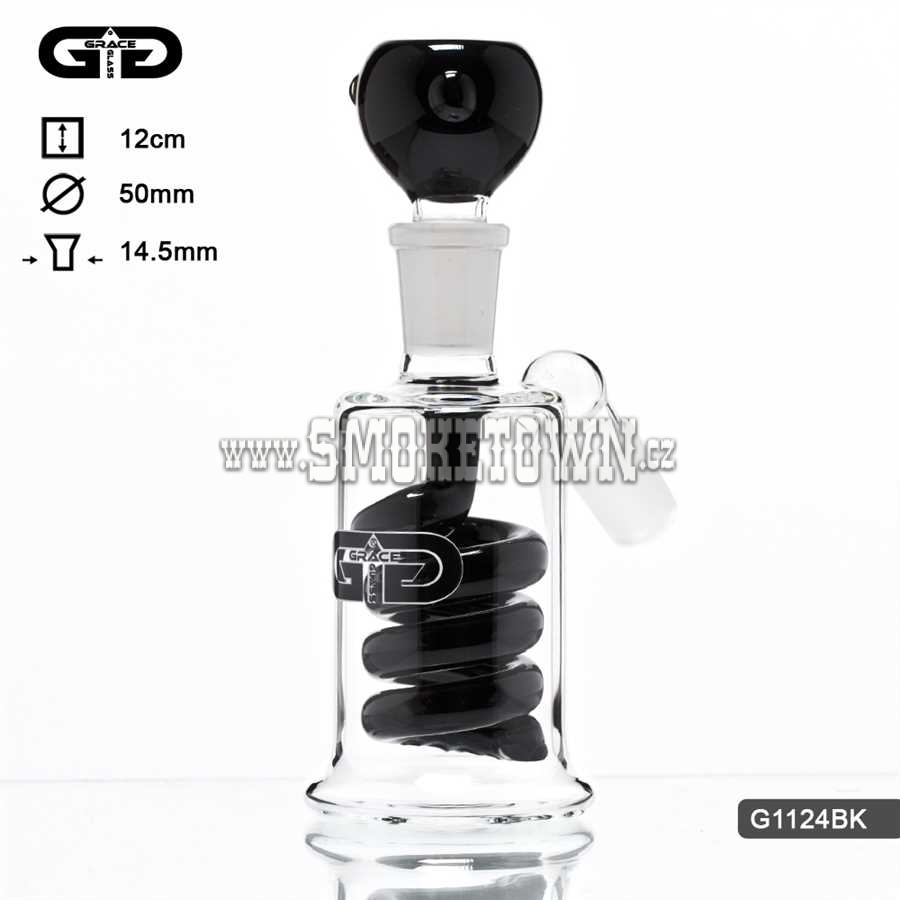 GG Precooler Black Spiral 12cm SG14