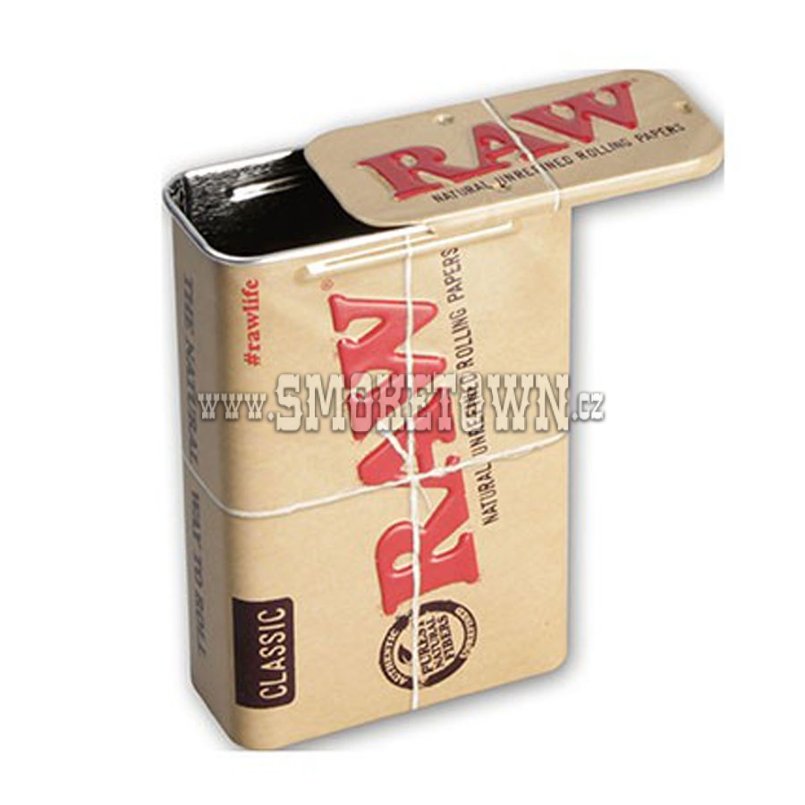 RAW Box Slide Top Tin