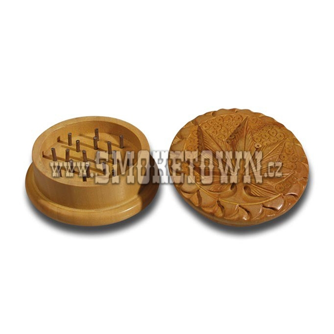 Holz Grinder Leaf