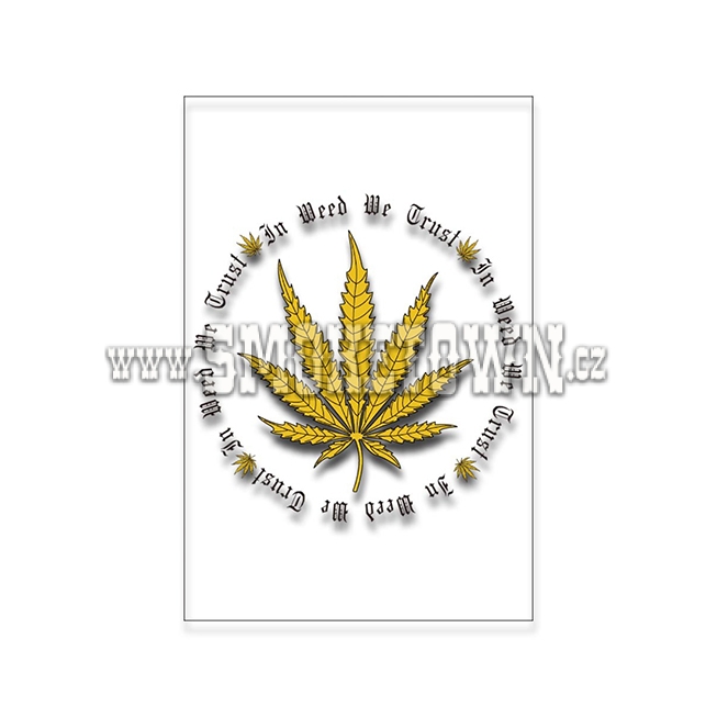 Zip-Lock Bag - 40x60 100ks In Weed We Trust