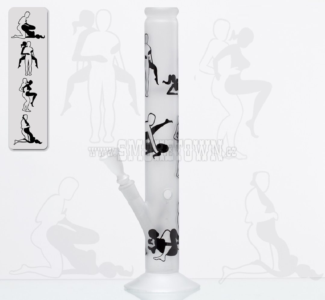 Kamasutra Glass Bong Dim Straight 42cm