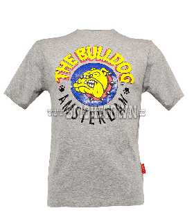 The Bulldog Tričko Grey