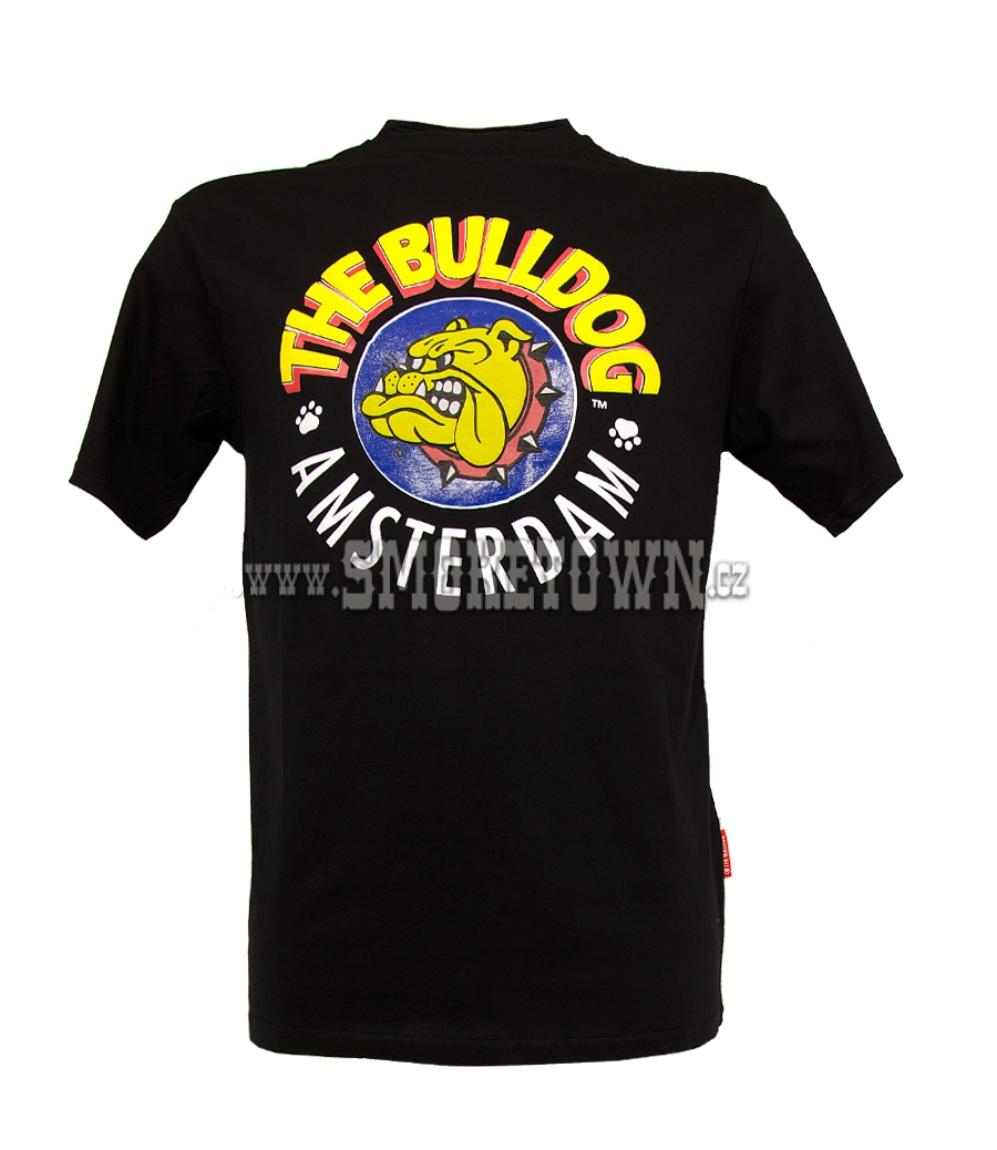 The Bulldog Tričko Black