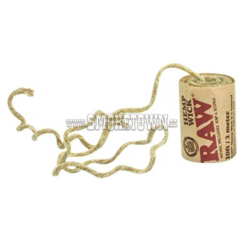 RAW Hemp Wick 3m