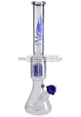 Black Leaf Flaming Icebong 7in12-Arm Percolator 50cm