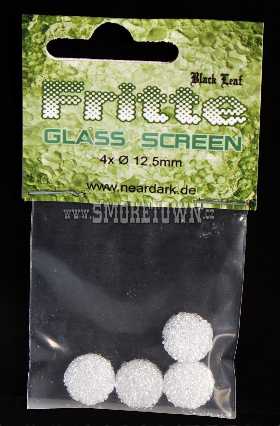 Black Leaf Frit Glass Screen 4ks 12.5mm