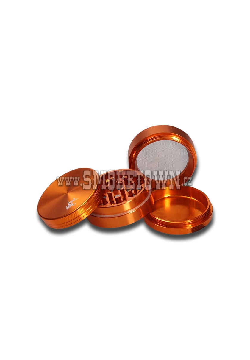 Black Leaf Grinder Orange 4pc 2