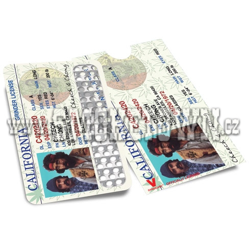 Drtička kreditka - Cheech-chong license