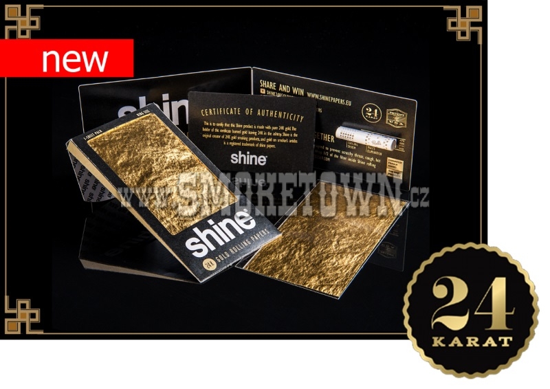 Shine 24K Gold Rolling KS paper 1ks