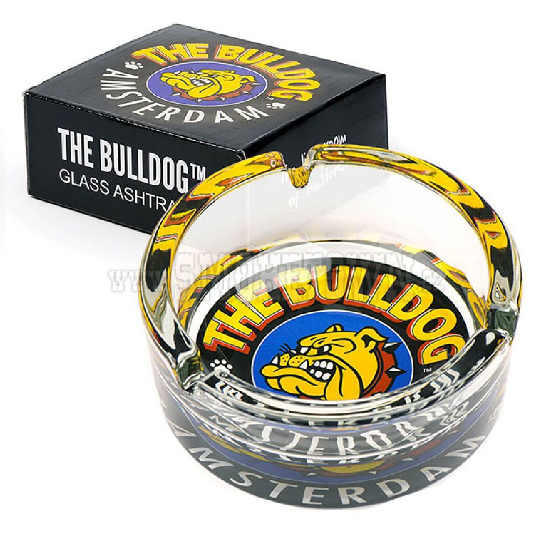 The Bulldog Glass Ashtray