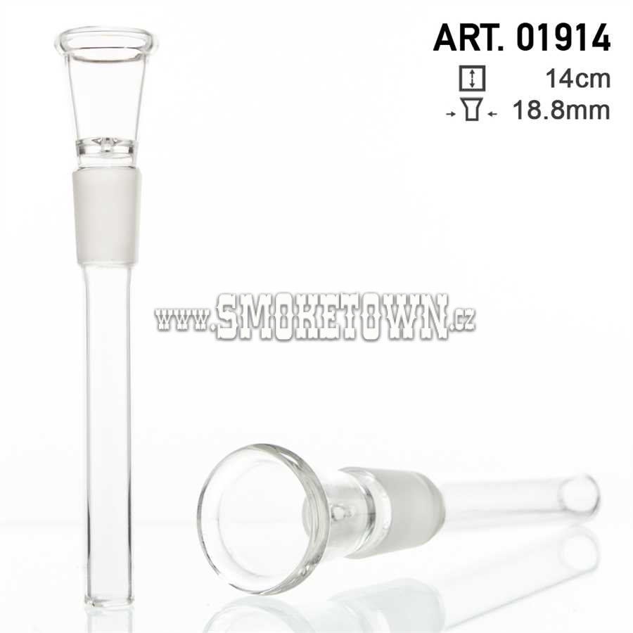 Glass Chillum SG18 14cm Small Hole