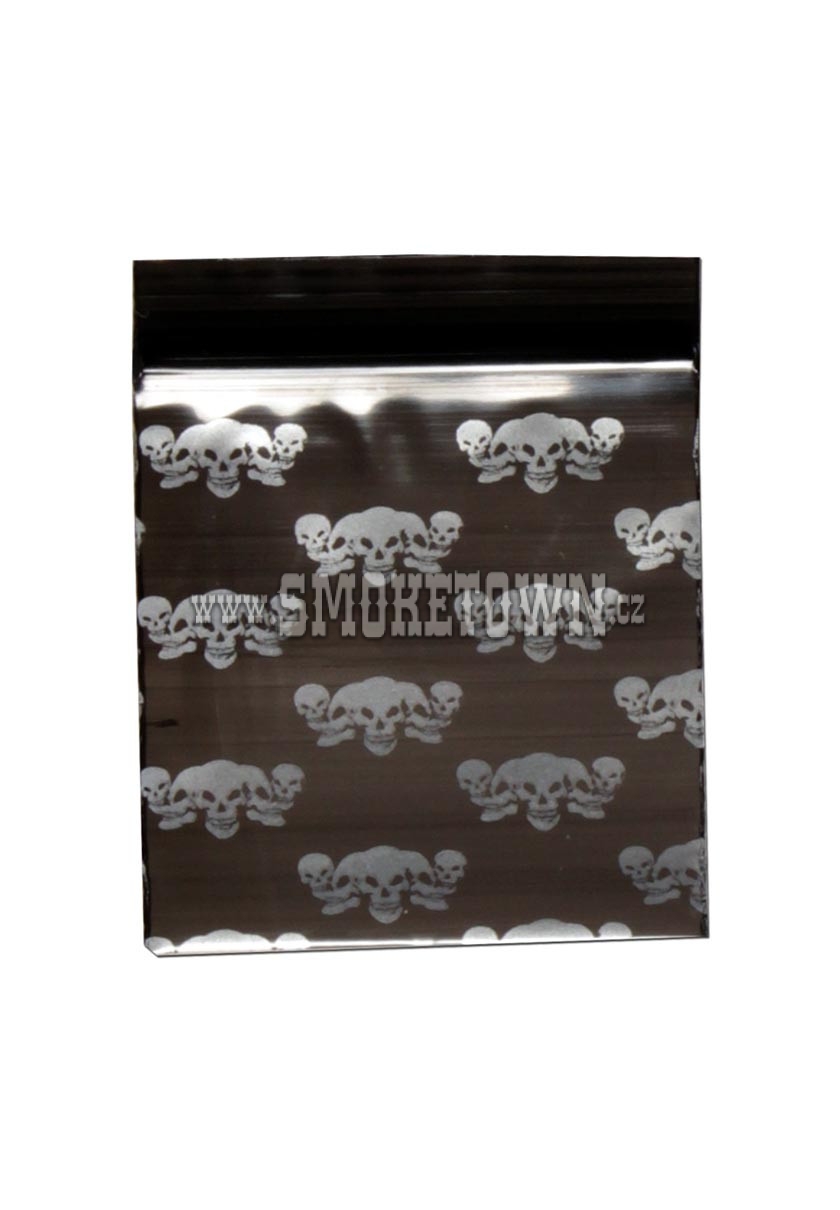 Zip-Lock Bag - 35x35 100ks Skulls