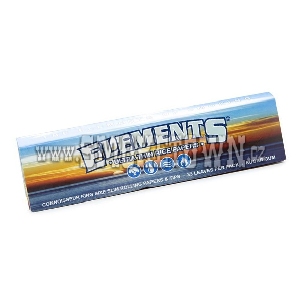 Elements Connoisseur King Size + Filtry